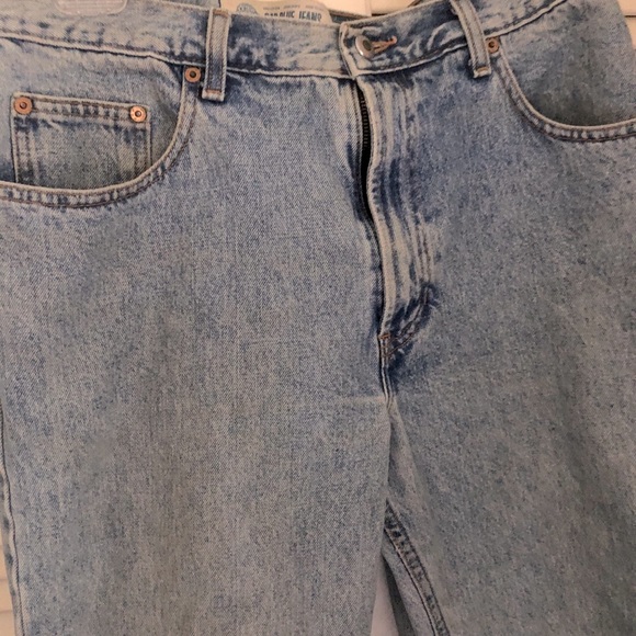 VTG 90 Gap Hi-Rise Loose Distressed Ankle Jeans - Picture 7 of 13